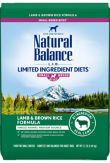 NATURAL BALANCE PET FOODS, INC NATURAL BALANCE DOG LID LAMB & RICE SMALL BREED BITES 4.5LBS