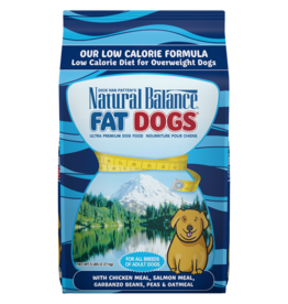 NATURAL BALANCE PET FOODS, INC NATURAL BALANCE FAT DOGS LOW CALORIE 24 LBS