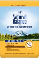 NATURAL BALANCE PET FOODS, INC NATURAL BALANCE DOG GRAIN FREE LID POTATO & DUCK 12LBS