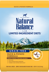Natural Balance NATURAL BALANCE DOG GRAIN FREE LID DUCK & POTATO 24LBS