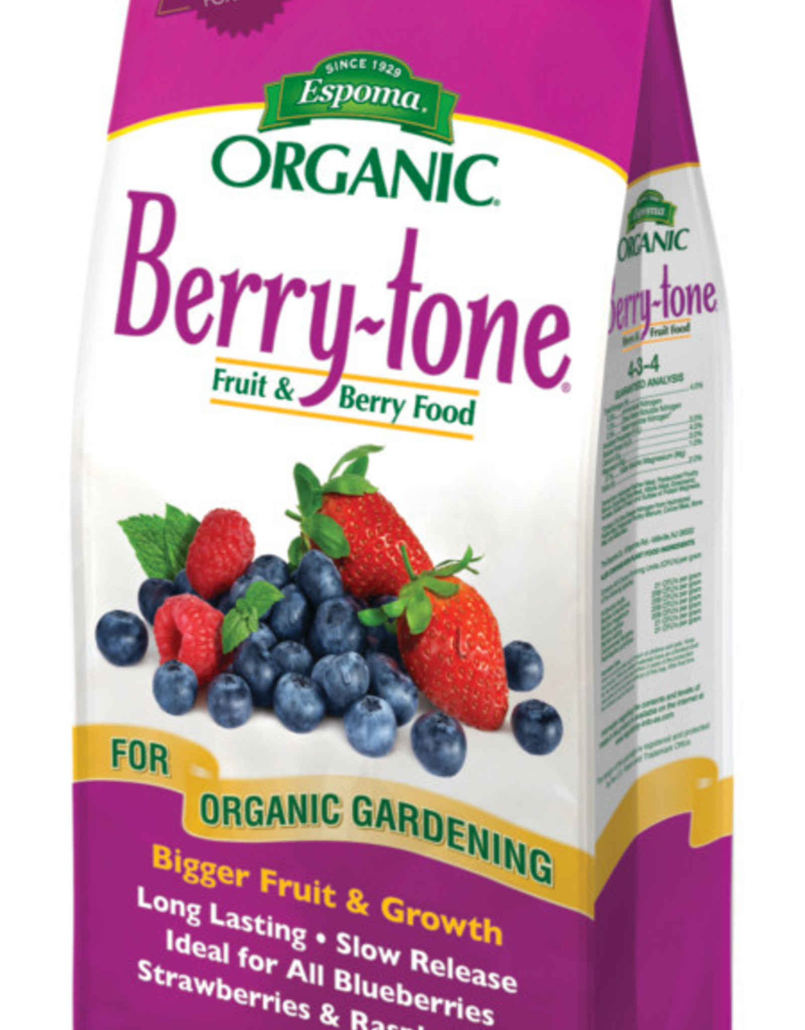 Espoma ESPOMA BERRY TONE 4lbs