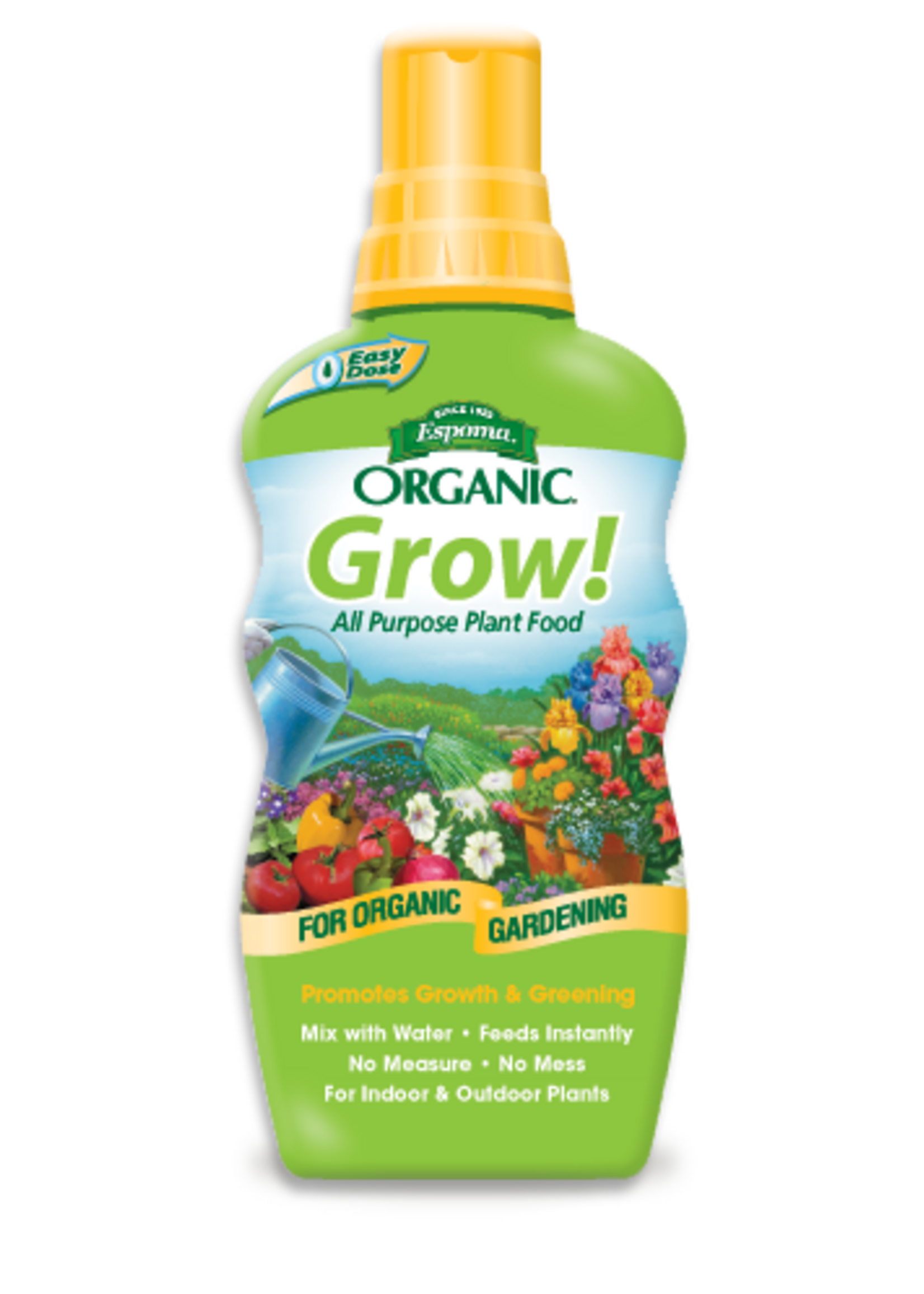 Espoma ESPOMA ORGANIC GROW ALL PURPOSE PLANT FOOD 16 OZ