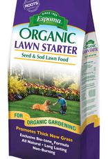 Espoma ESPOMA ORGANIC LAWN STARTER SEED AND SOD LAWN FOOD 36lbs