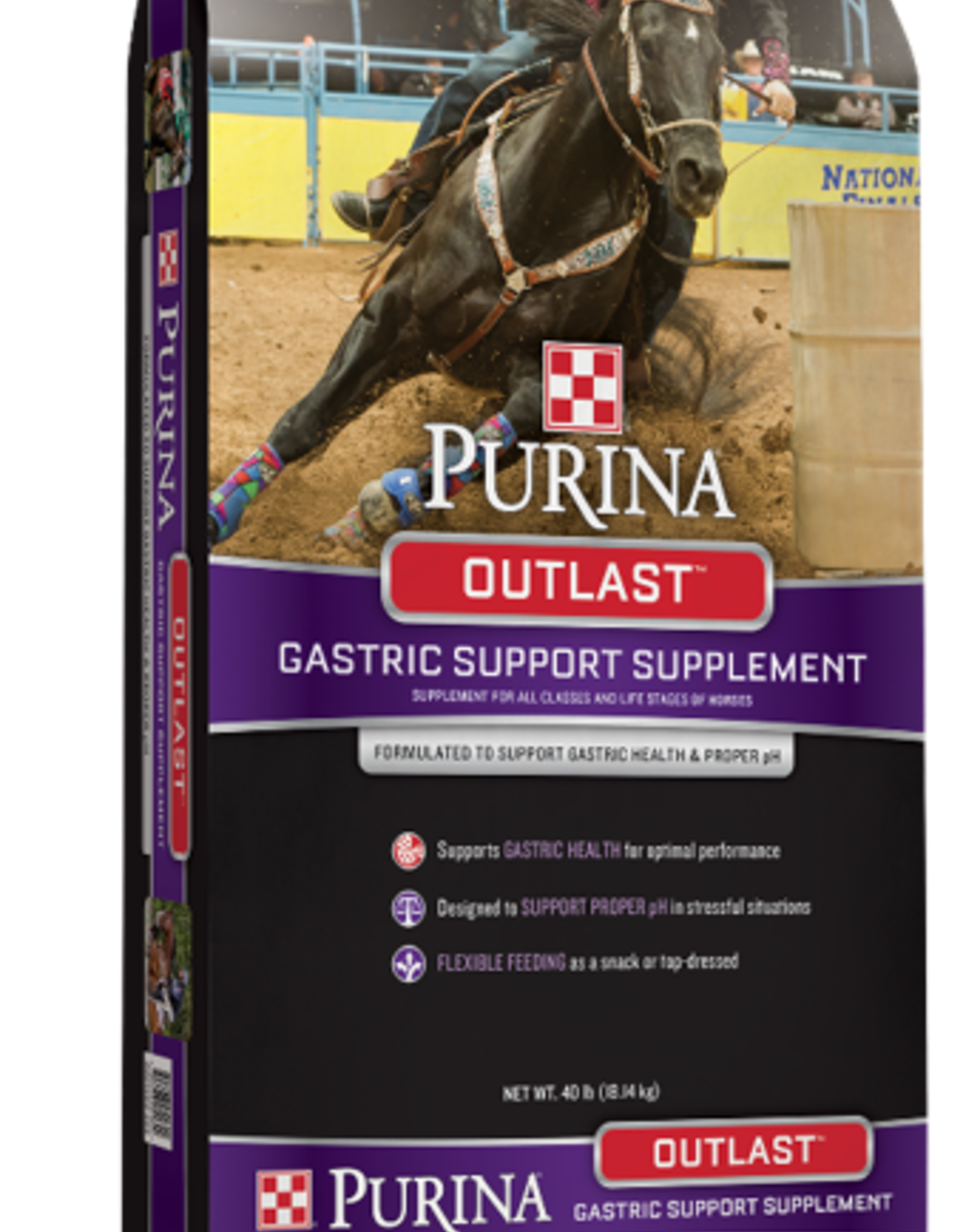 Purina Mills OUTLAST GASTRIC SUPPORT SUPPLEMENT 40LBS PELLET