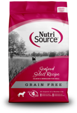 NUTRISOURCE NUTRISOURCE DOG GRAIN FREE SEAFOOD SELECT 30LBS