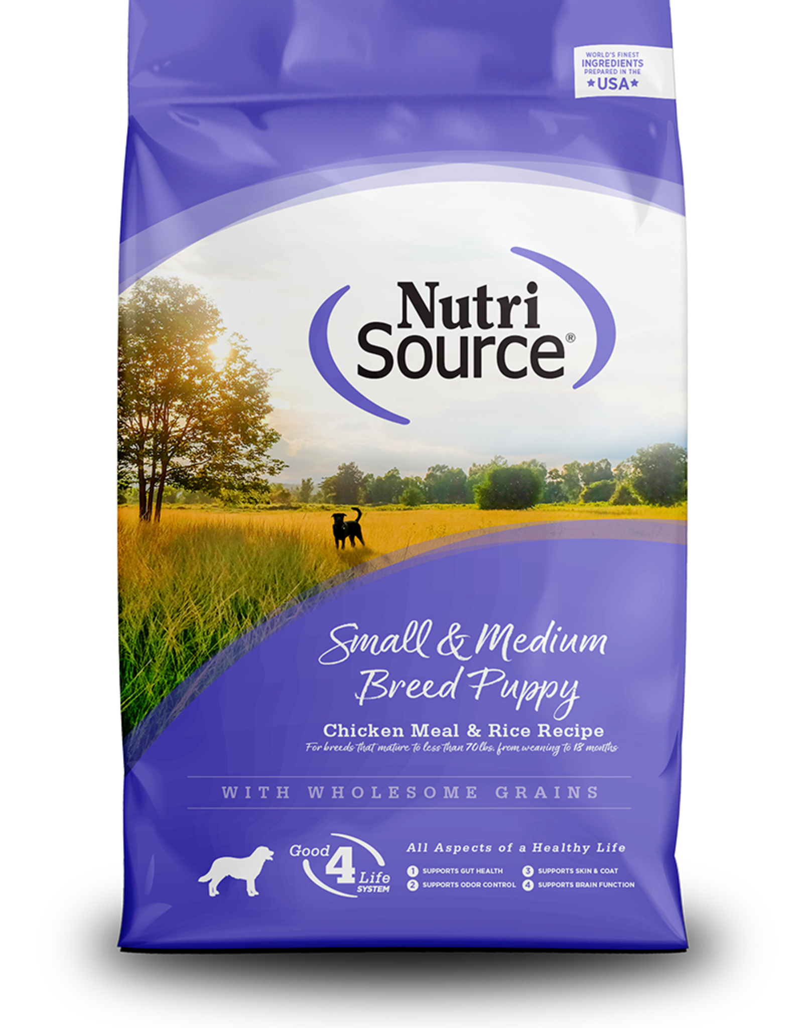 NUTRISOURCE NUTRISOURCE PUPPY SMALL & MEDIUM 30LBS