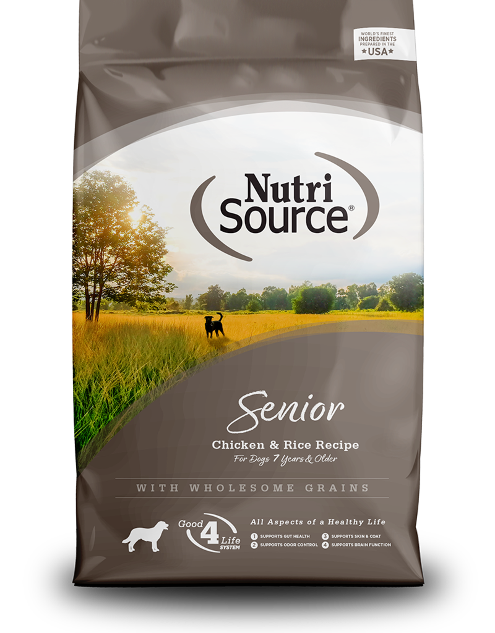 NUTRISOURCE NUTRISOURCE DOG SENIOR 15LBS