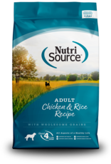 NUTRISOURCE NUTRISOURCE DOG ADULT CHICKEN & RICE 30LBS