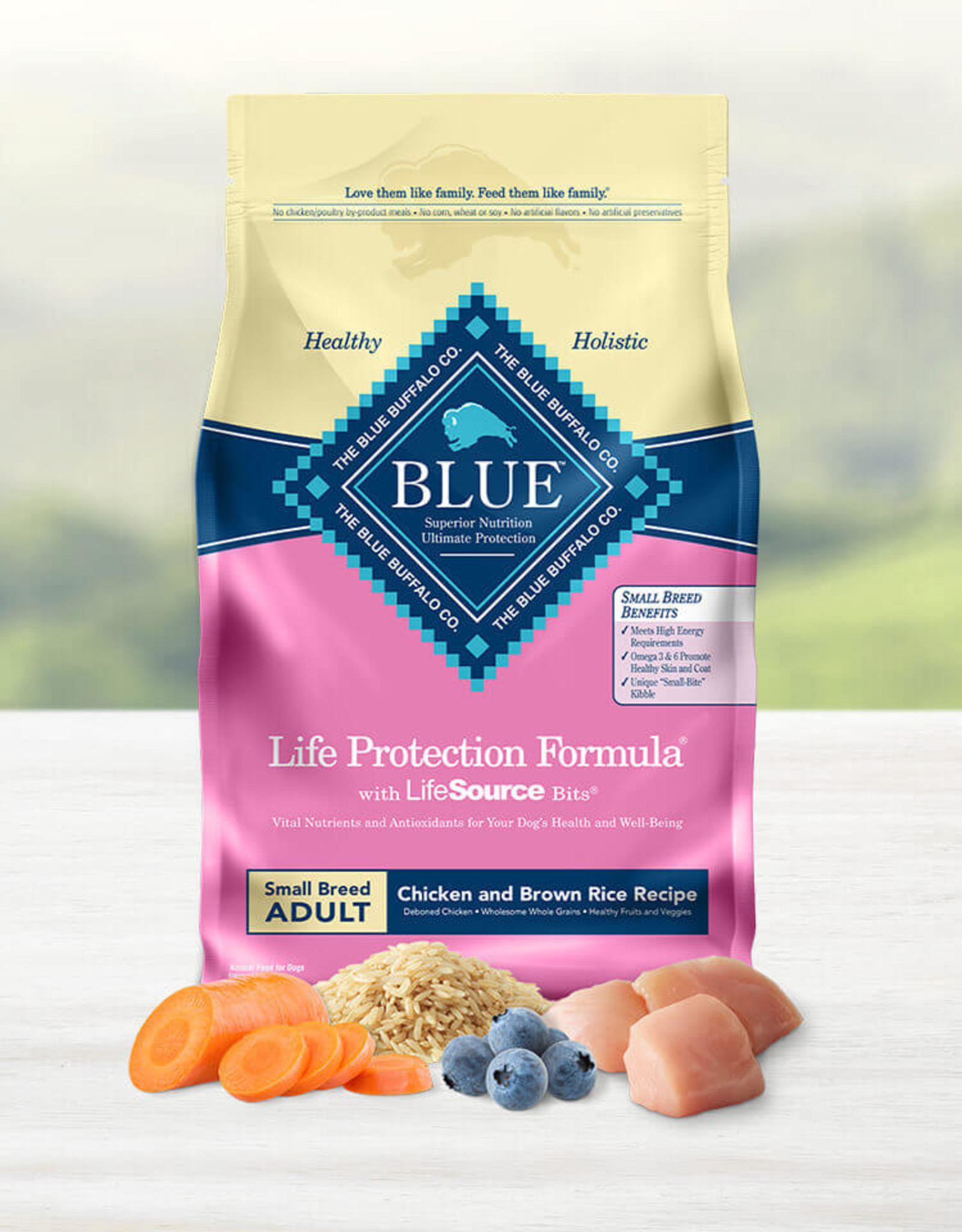 Blue Buffalo BLUE BUFFALO DOG LPF ADULT SMALL BREED CHICKEN & RICE 6LBS
