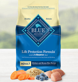 BLUE BUFFALO COMPANY BLUE BUFFALO DOG LPF ADULT CHICKEN & RICE 30LBS