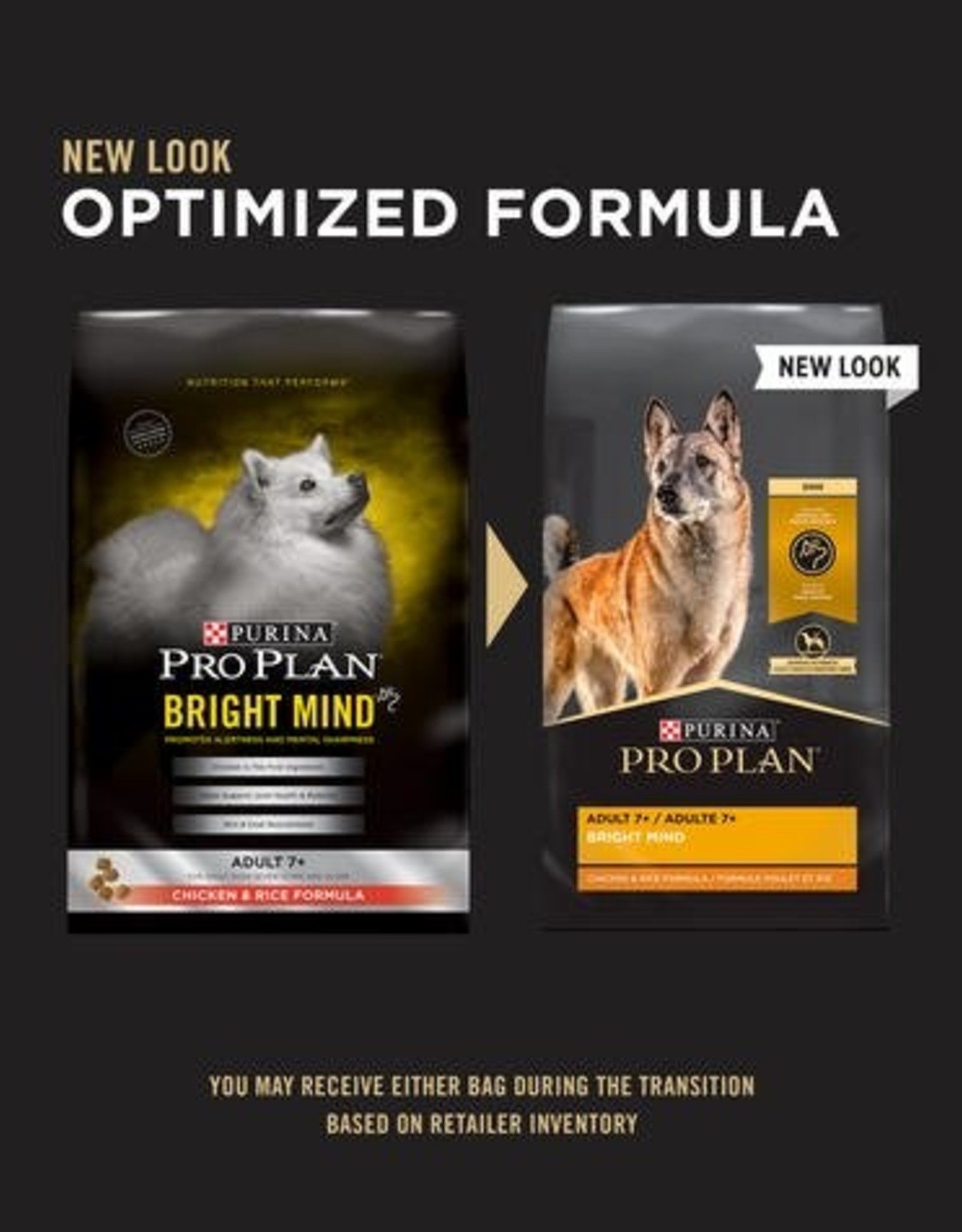Nestle Purina PRO PLAN DOG BRIGHT MIND 7+ CHICKEN & RICE 5LBS
