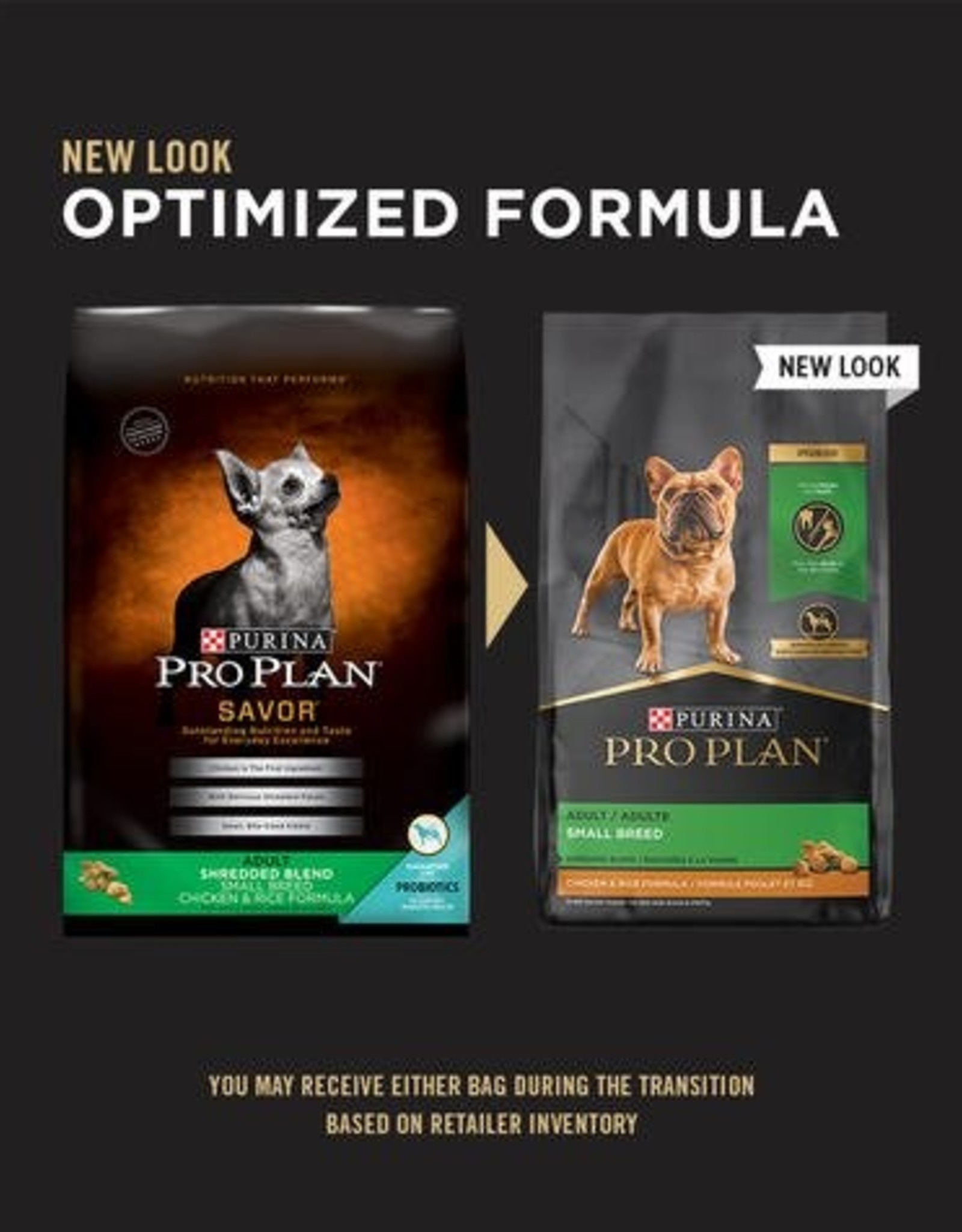 Nestle Purina PRO PLAN DOG SHREDDED CHICKEN SMALL BREED ADULT 6LBS