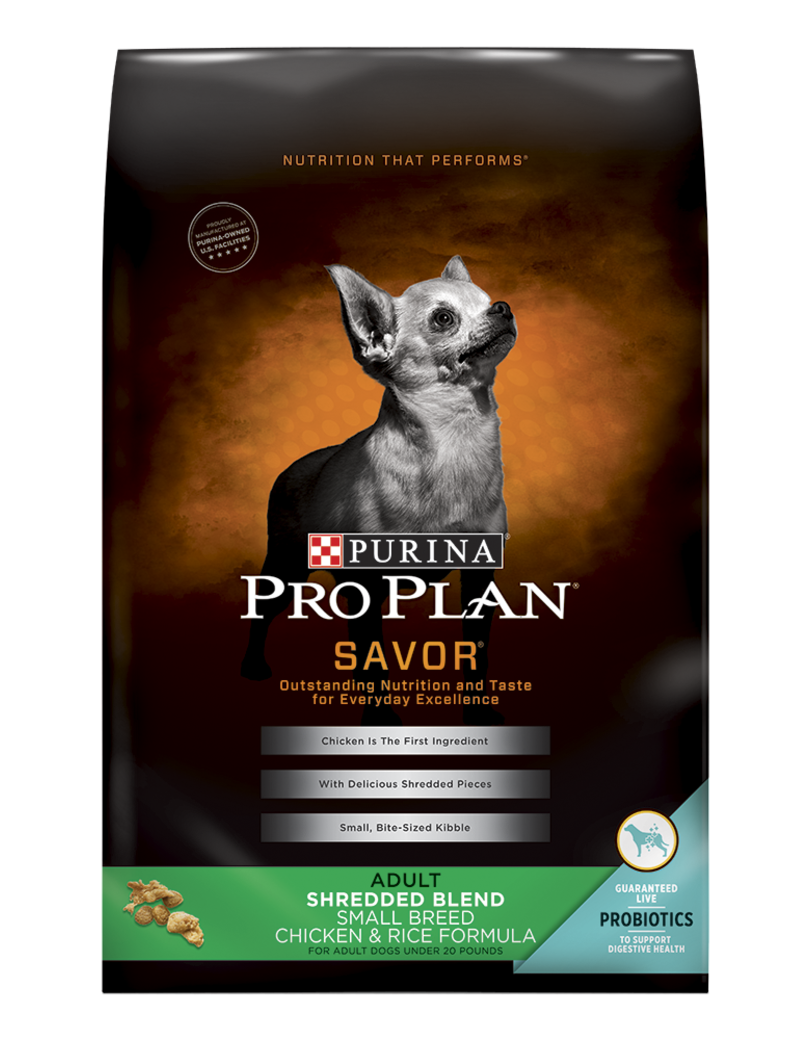 Nestle Purina PRO PLAN SAVOR SMALL BREED CHICKEN 18LBS