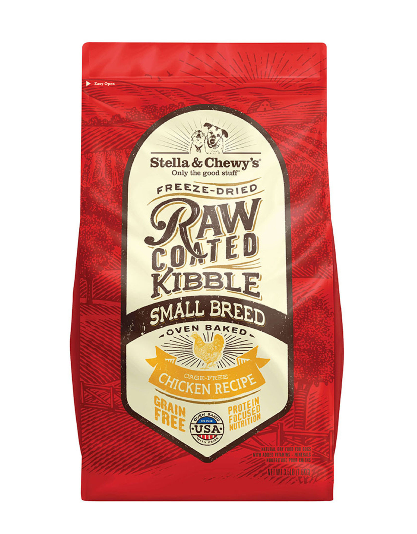 STELLA & CHEWY'S LLC STELLA & CHEWY'S DOG RAW COATED SMALL BREED CHICKEN 10LBS