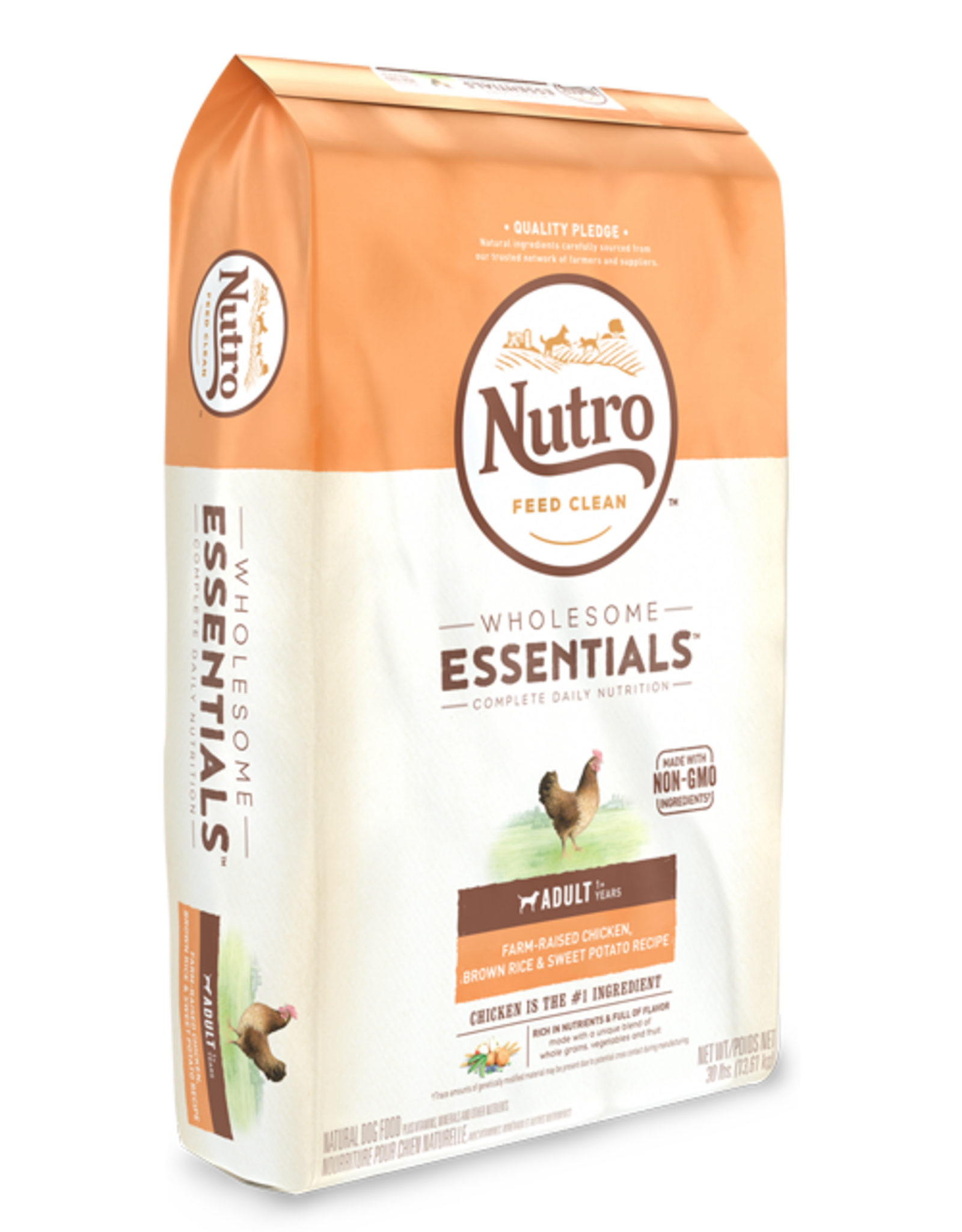 Nutro NUTRO WHOLESOME ESSENTIALS DOG ADULT CHICKEN 40LBS (BONUS BAG)
