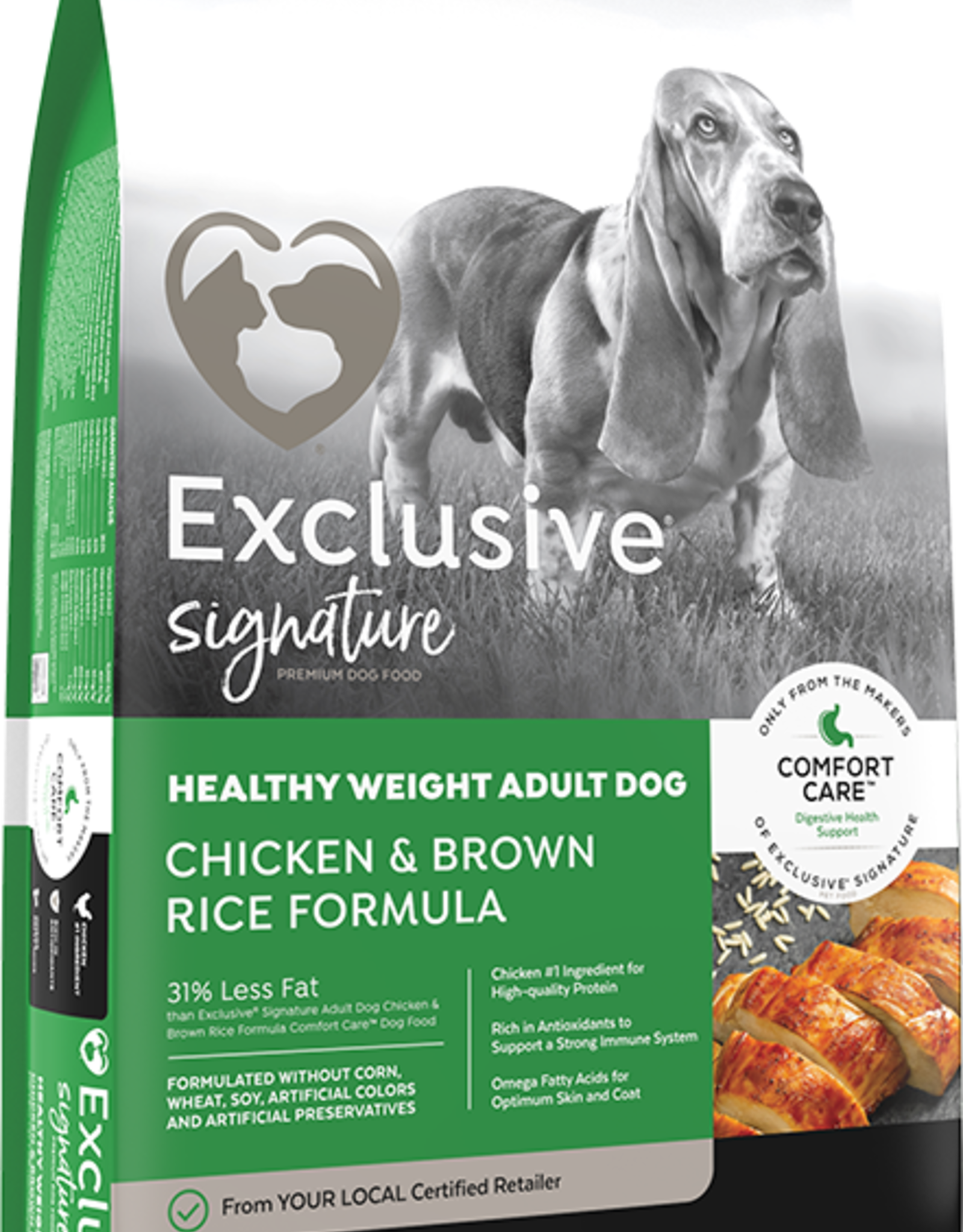 PURINA MILLS, INC. PMI EXCLUSIVE DOG HEALTHY WEIGHT 30LBS