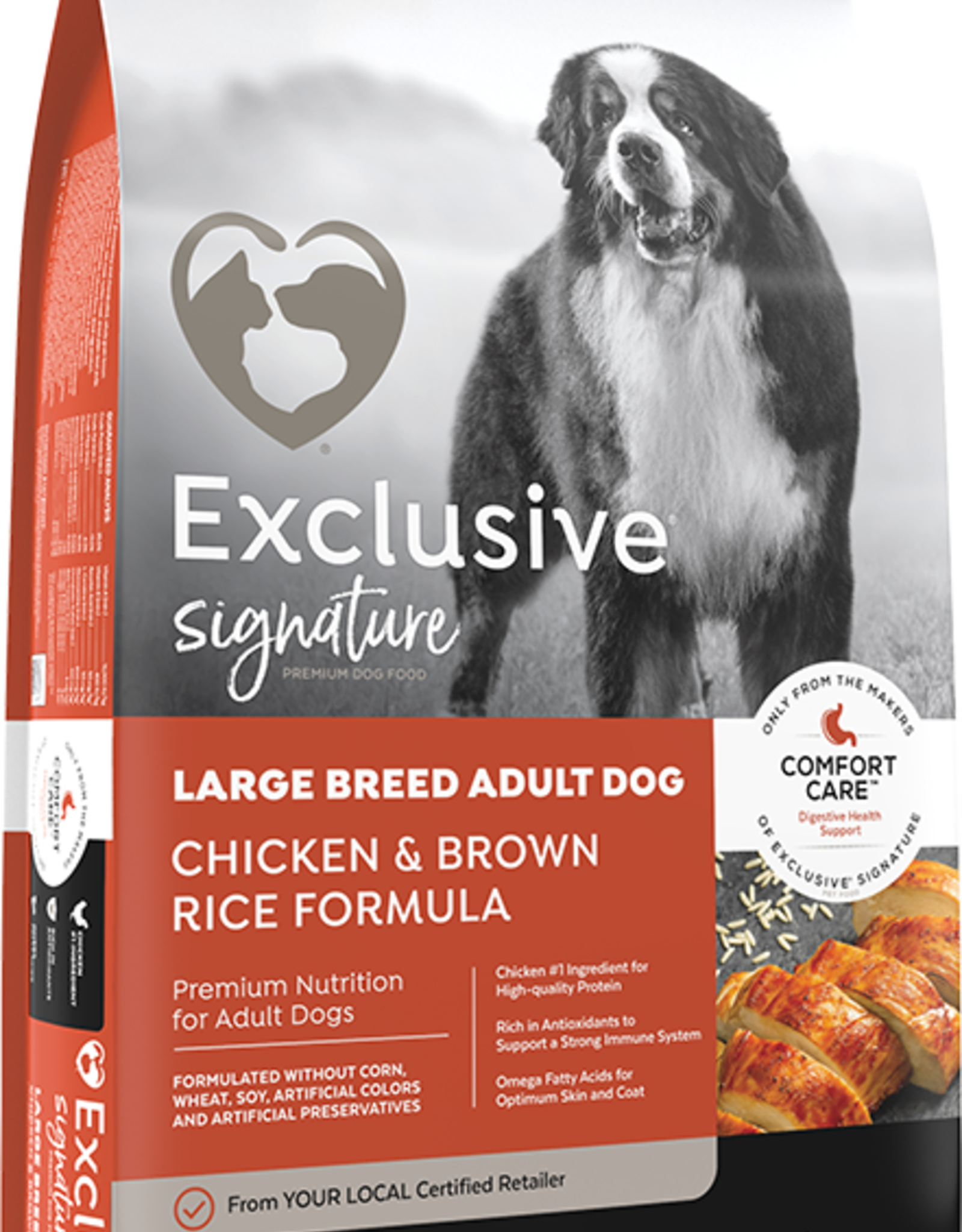 PURINA MILLS, INC. PMI EXCLUSIVE DOG LARGE BREED ADULT 30LBS