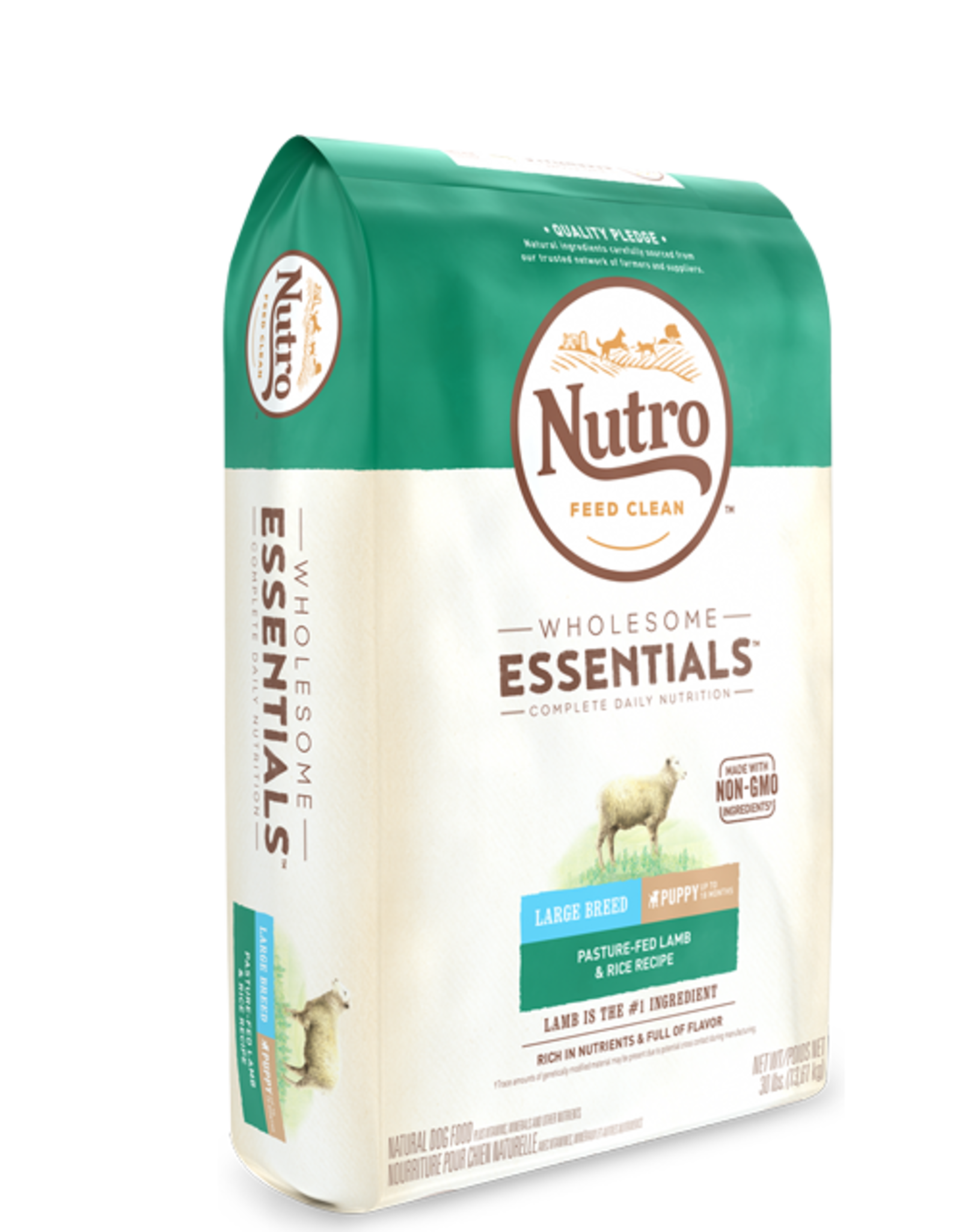 large breed puppy lamb and rice