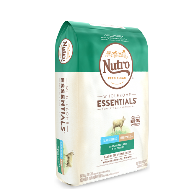 nutro large breed puppy lamb