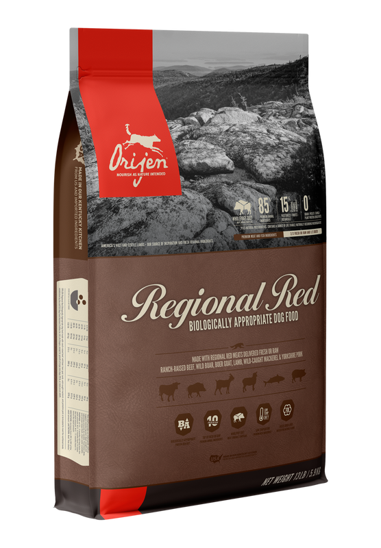 ORIJEN DOG REGIONAL RED 25LBS - Pickering Valley Feed & Farm