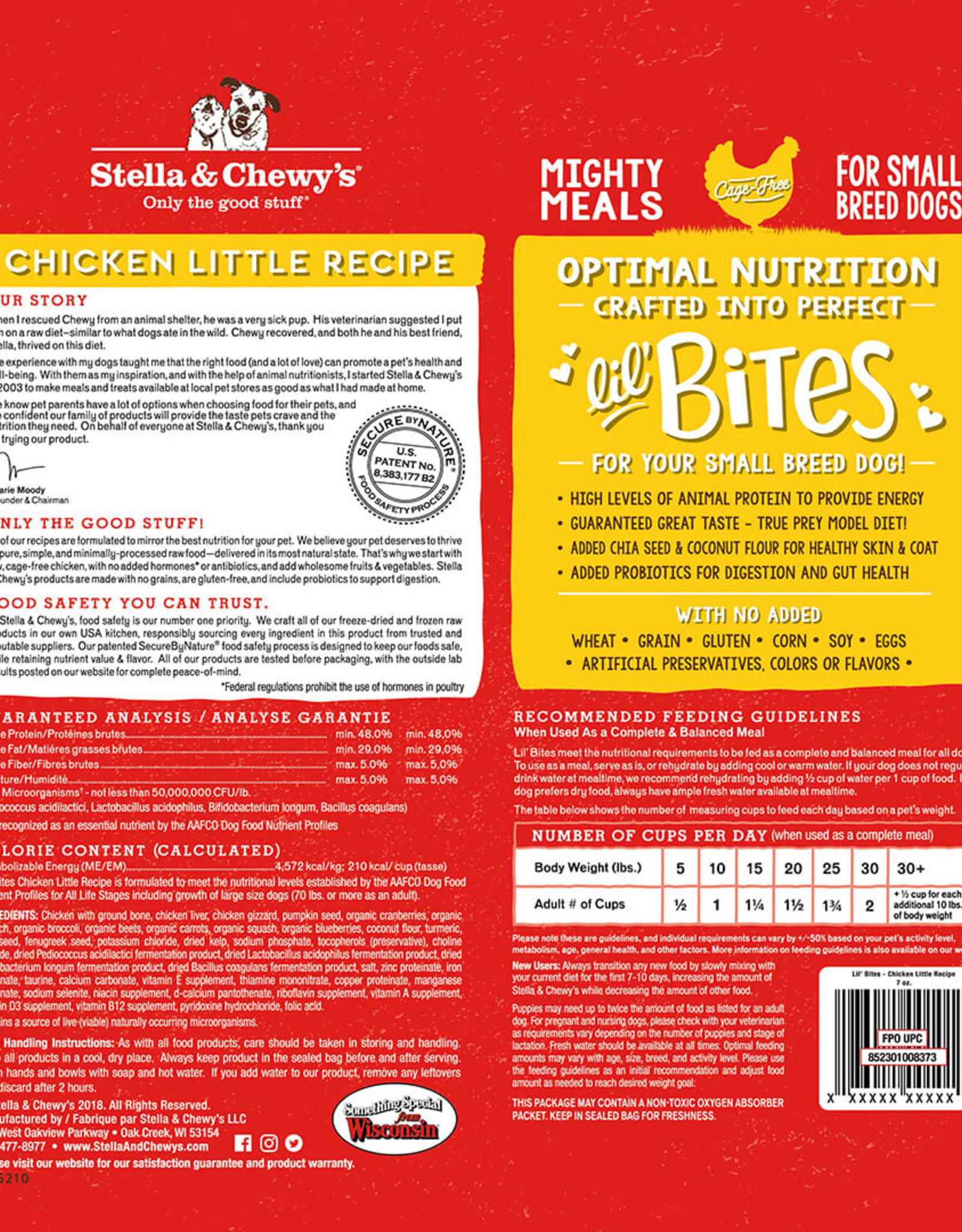 Stella & Chewy's Stella & Chewy's Dog Freeze Dried Lil' Bites Chicken Little Recipe 7 oz