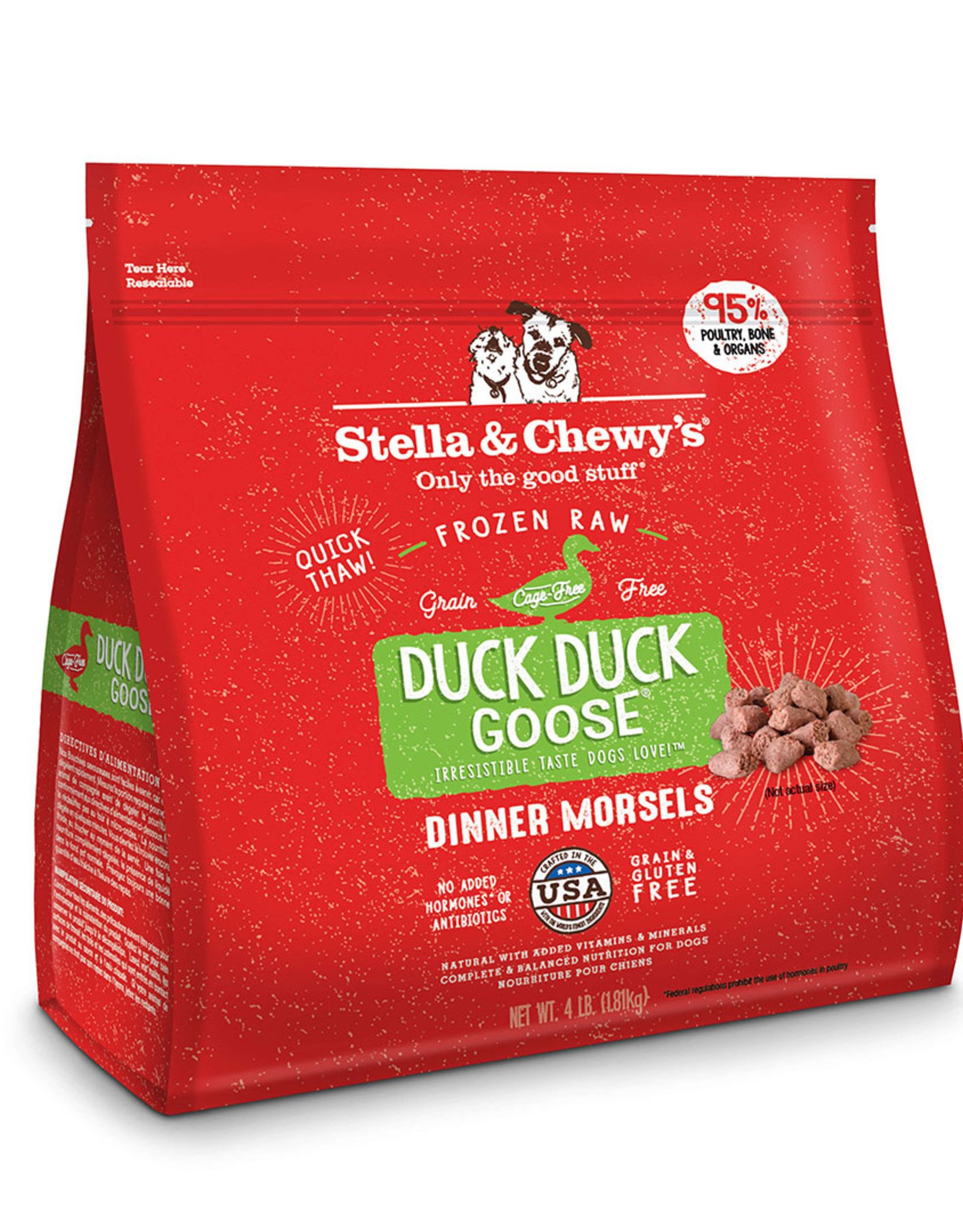 STELLA & CHEWY'S LLC STELLA & CHEWY'S FREEZE-DRIED DUCK DUCK GOOSE DINNER 25OZ