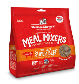 STELLA & CHEWY'S LLC STELLA & CHEWY'S FREEZE-DRIED SUPER BEEF MEAL MIXERS 18OZ