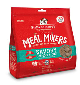 STELLA & CHEWY'S LLC STELLA & CHEWY'S FREEZE-DRIED SAVORY SALMON & COD MEAL MIXERS 9OZ