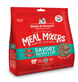 Stella & Chewy's STELLA & CHEWY'S FREEZE-DRIED SAVORY SALMON & COD MEAL MIXERS 9OZ