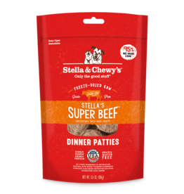 Stella & Chewy's STELLA & CHEWY'S SUPER BEEF FREEZE DRIED PATTIES 5.5OZ