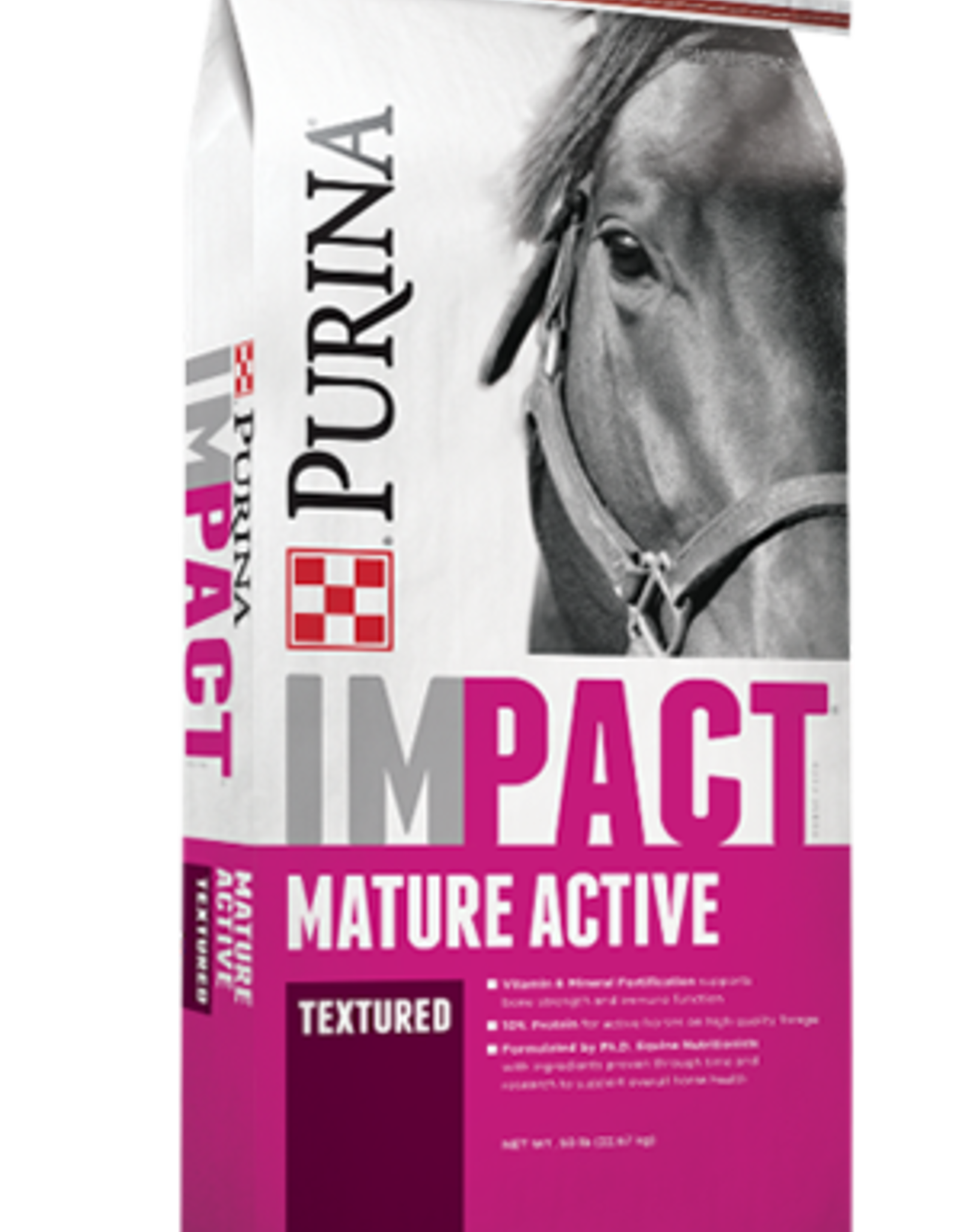 Purina Mills IMPACT MATURE ACTIVE HIGH FAT 10/10 SWEET 50LBS