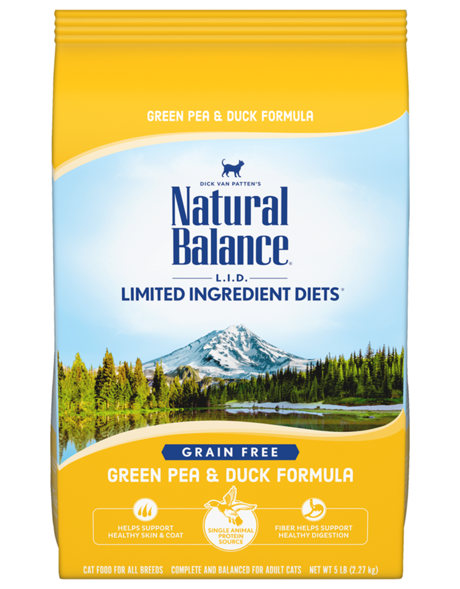 Natural Balance NATURAL BALANCE CAT GREEN PEA & DUCK 10LBS