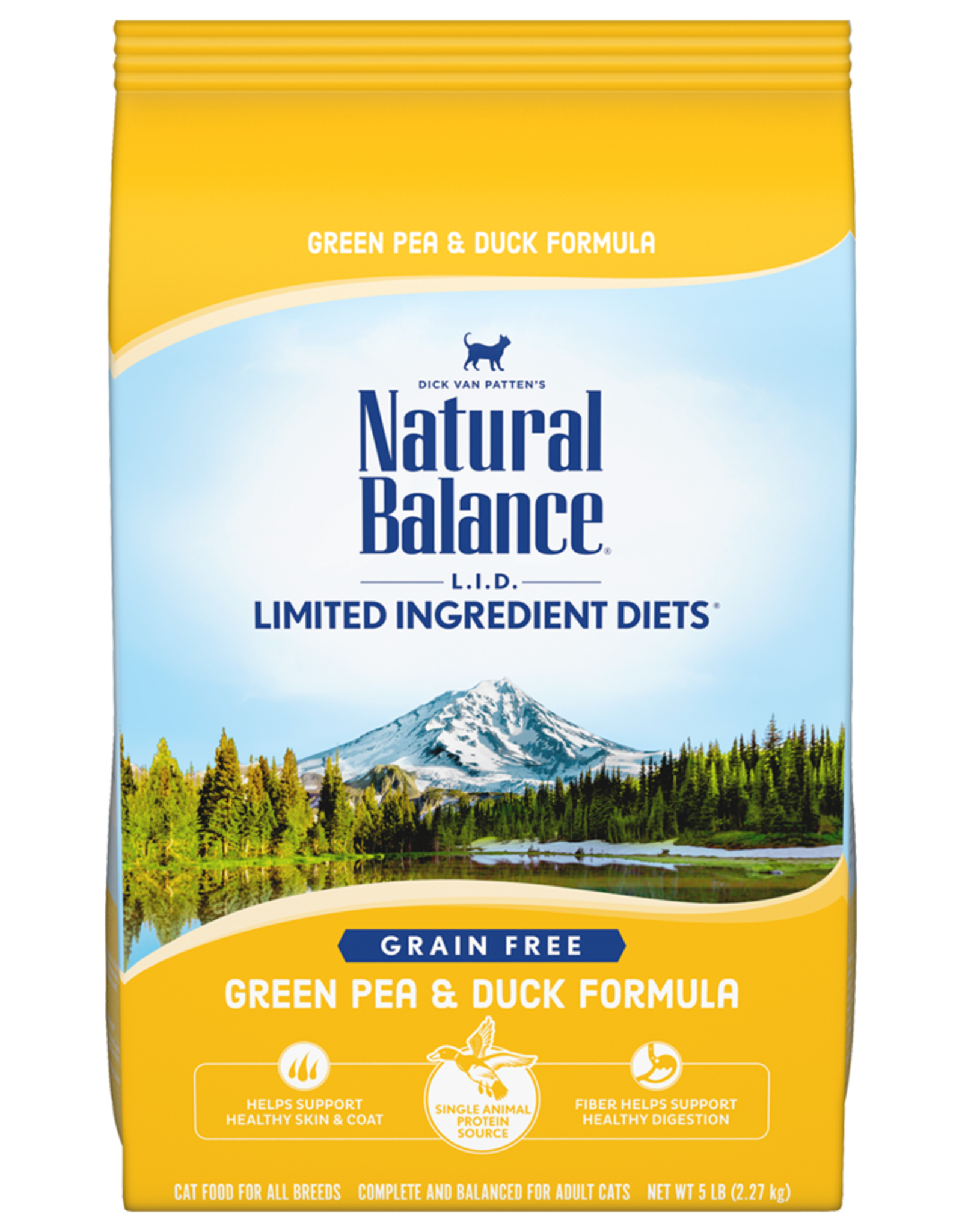 NATURAL BALANCE PET FOODS, INC NATURAL BALANCE CAT GREEN PEA & DUCK 10LBS