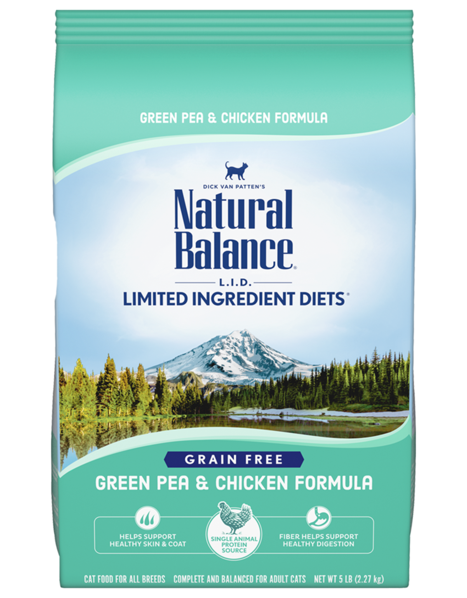 NATURAL BALANCE PET FOODS, INC NATURAL BALANCE CAT GREEN PEA & CHICKEN 10LBS