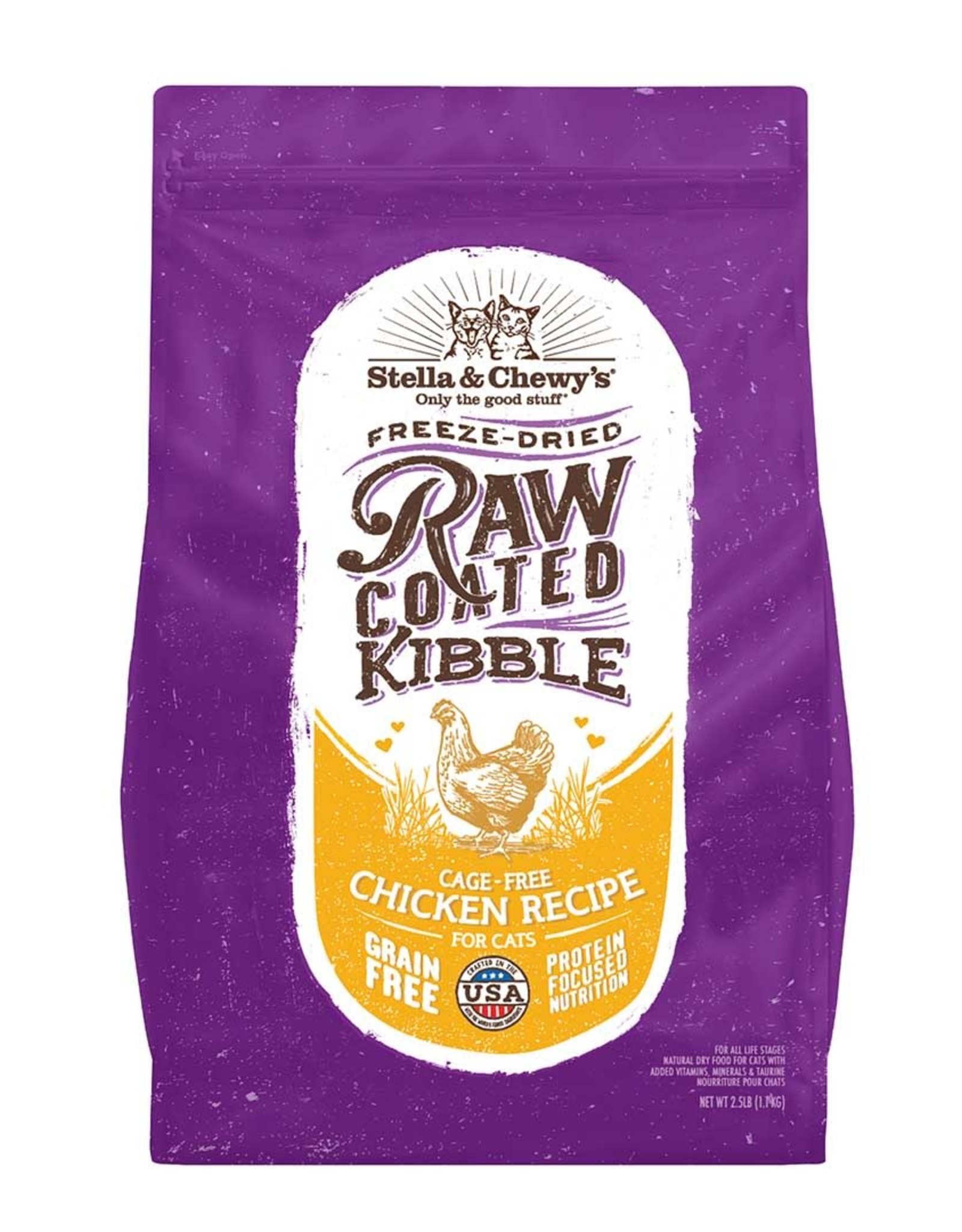 Stella & Chewy's STELLA & CHEWY'S CAT RAW COATED CHICKEN 5LBS