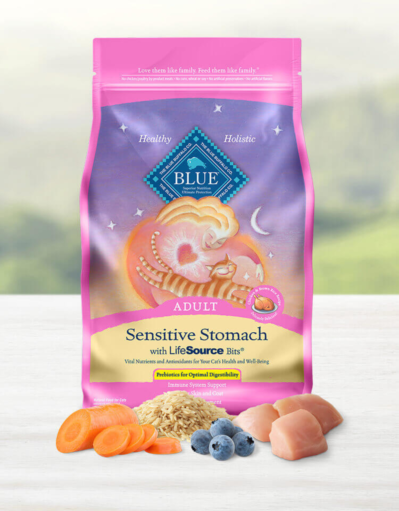 Blue Buffalo BLUE BUFFALO CAT CHICKEN SENSITIVE STOMACH 7LBS
