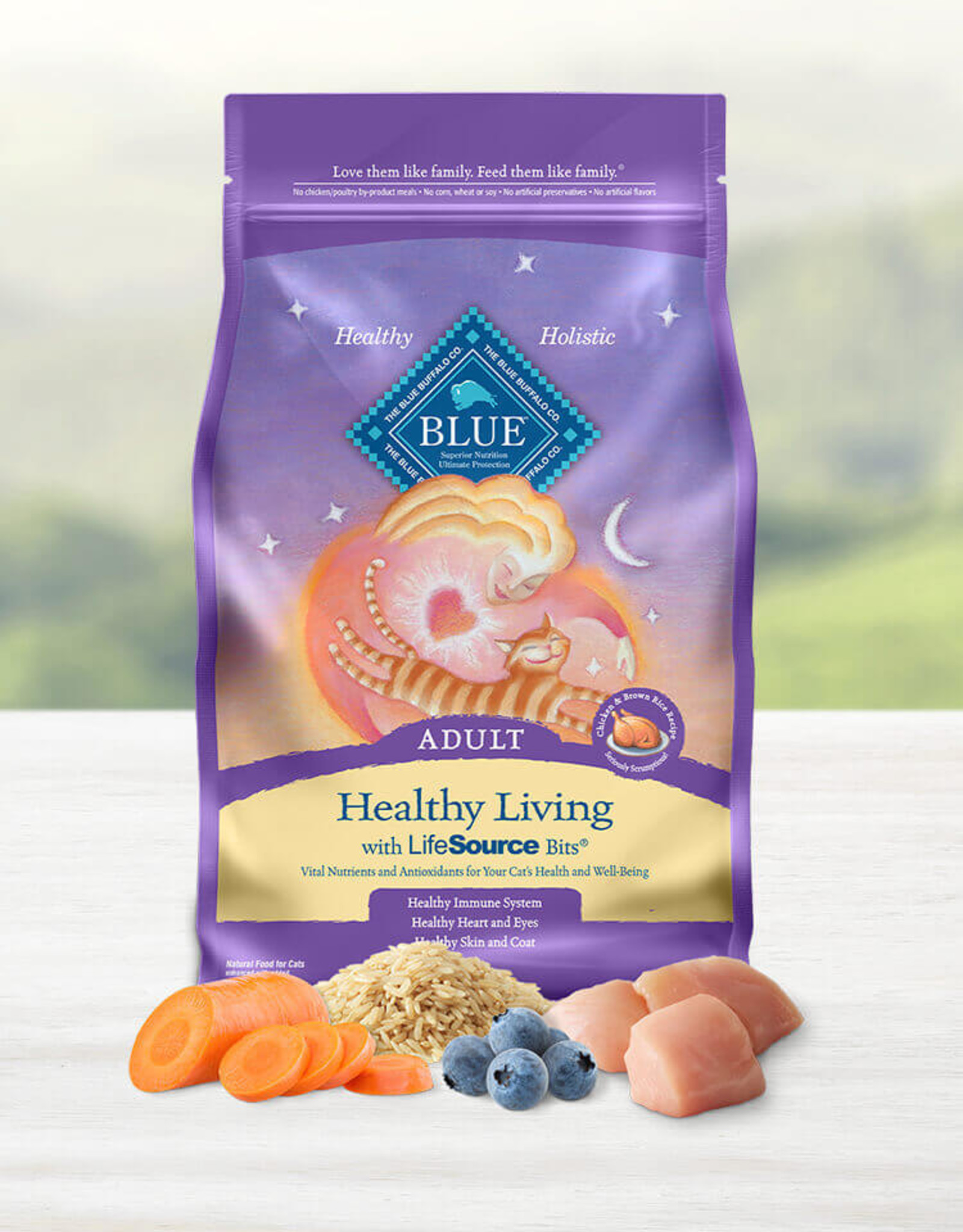 Blue Buffalo BLUE BUFFALO CAT HEALTHY LIVING CHICKEN ADULT 7LBS