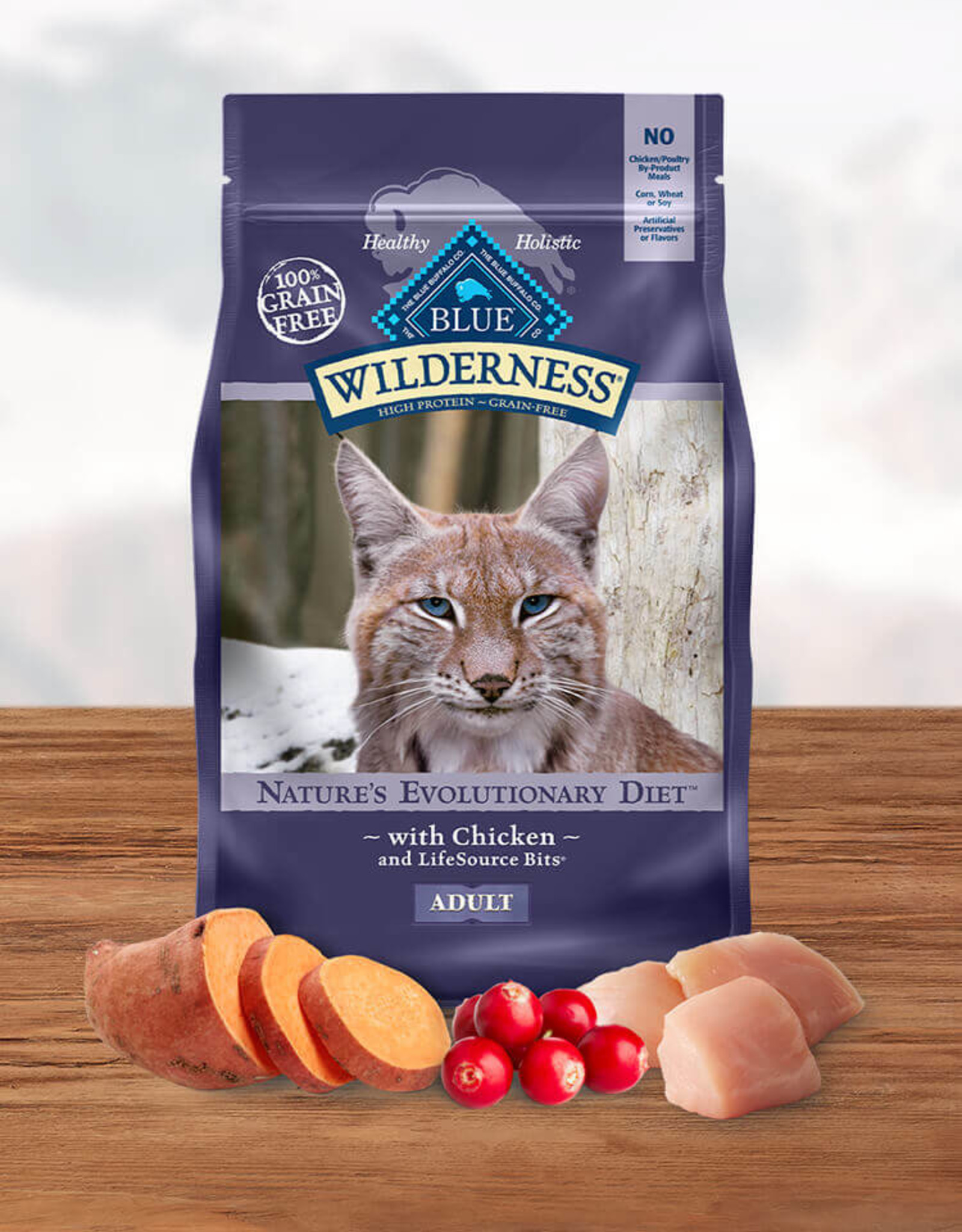 Blue Buffalo BLUE BUFFALO CAT WILDERNESS CHICKEN 6LBS