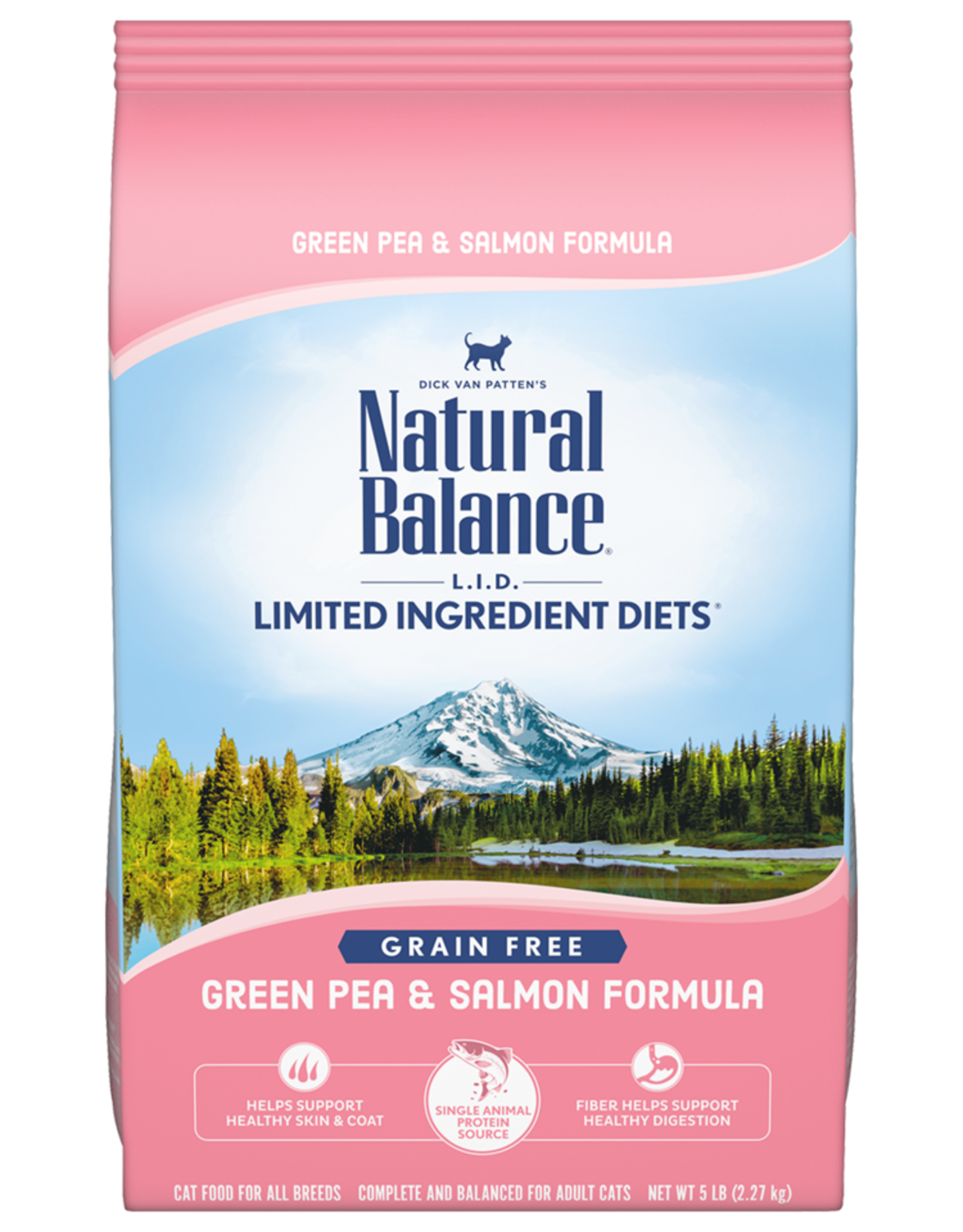 NATURAL BALANCE PET FOODS, INC NATURAL BALANCE CAT GREEN PEA & SALMON 10LBS