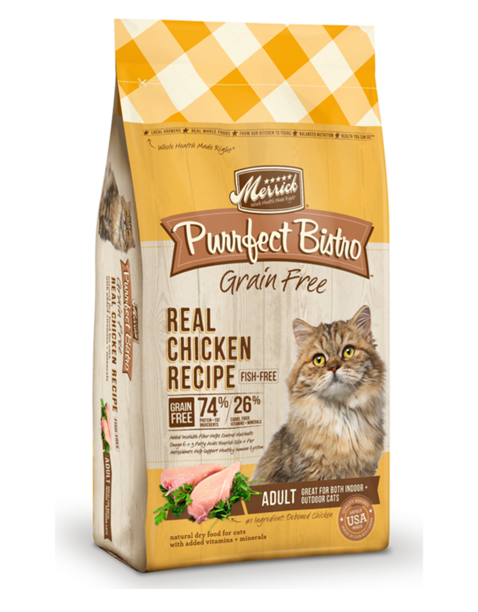 Merrick MERRICK CAT PURRFECT BISTRO ADULT CHICKEN 12LBS