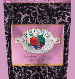 Fromm FROMM FOUR-STAR CAT BEEF LIVATTINI VEG 5LBS