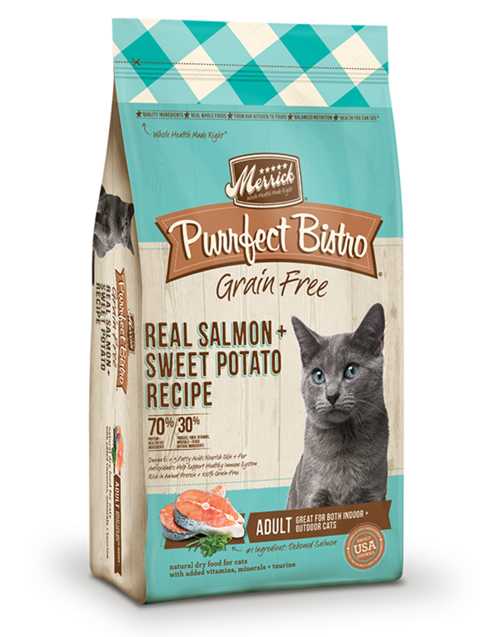 Merrick MERRICK CAT PURRFECT BISTRO ADULT SALMON 12LBS