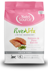 NUTRISOURCE NUTRISOURCE PURE VITA CAT SALMON & PEAS 6.6LBS