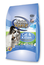 NUTRISOURCE NUTRISOURCE CAT & KITTEN CHICKEN SALMON & LIVER 6.6LBS