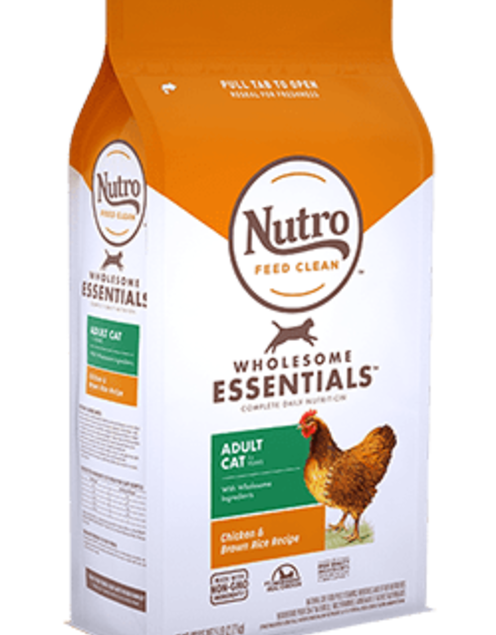 NUTRO PRODUCTS  INC. NUTRO WHOLESOME ESSENTIALS ADULT CAT CHICKEN 5LBS
