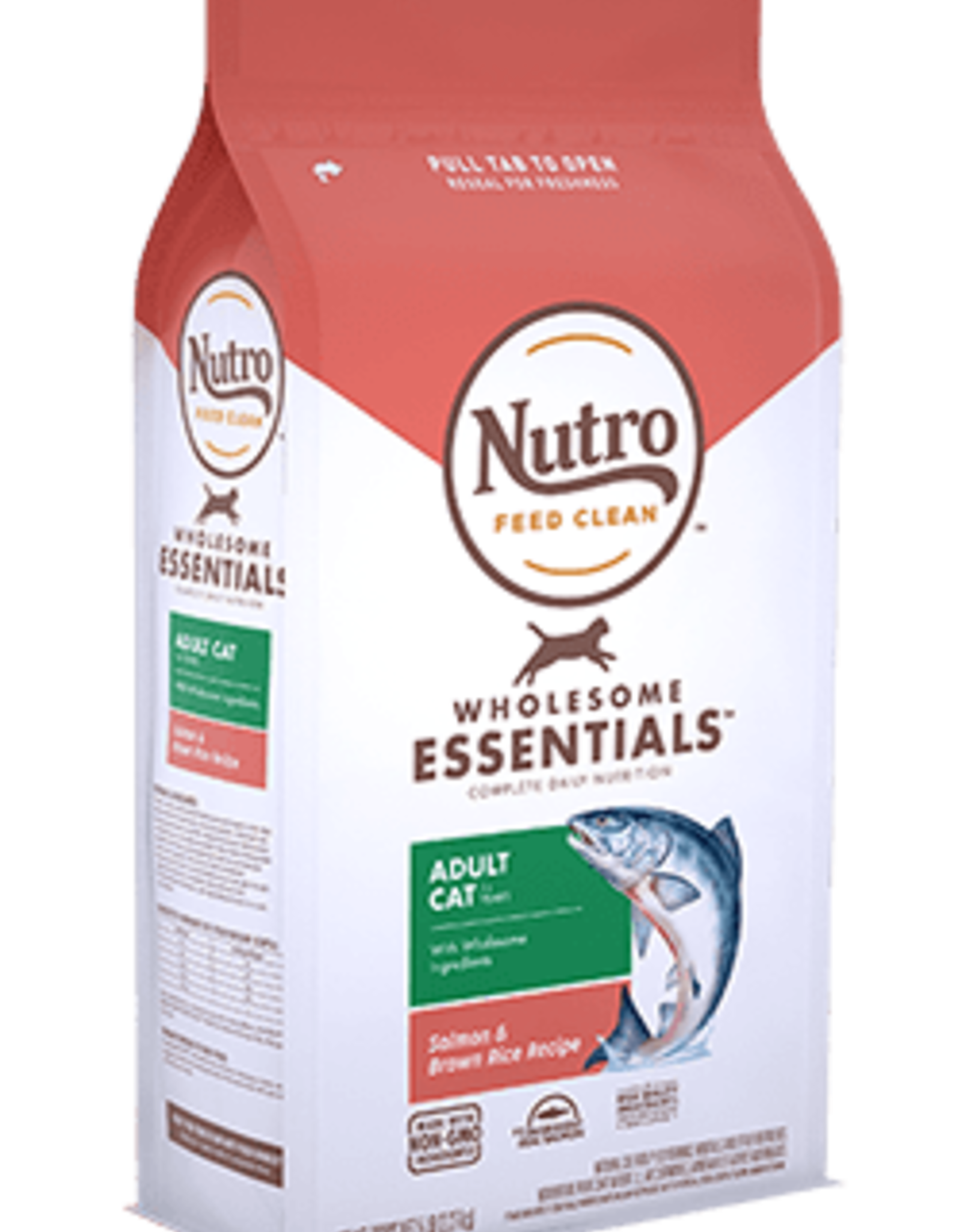 Nutro NUTRO CAT WHOLESOME ESSENTIALS SALMON & RICE 5LBS