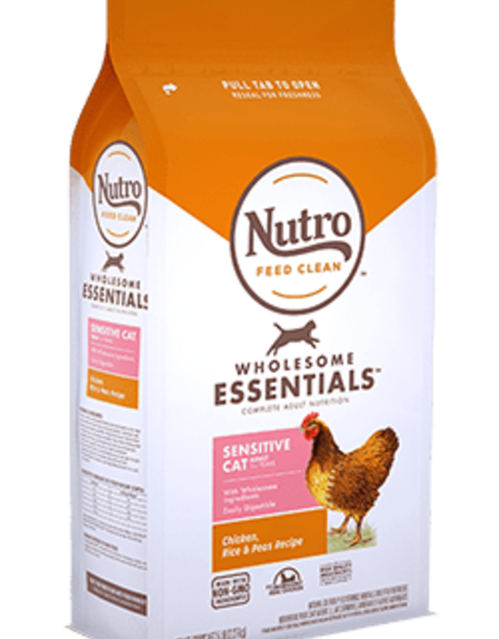 NUTRO PRODUCTS  INC. NUTRO WHOLESOME ESSENTIALS SENSITIVE CAT CHICKEN 5LBS