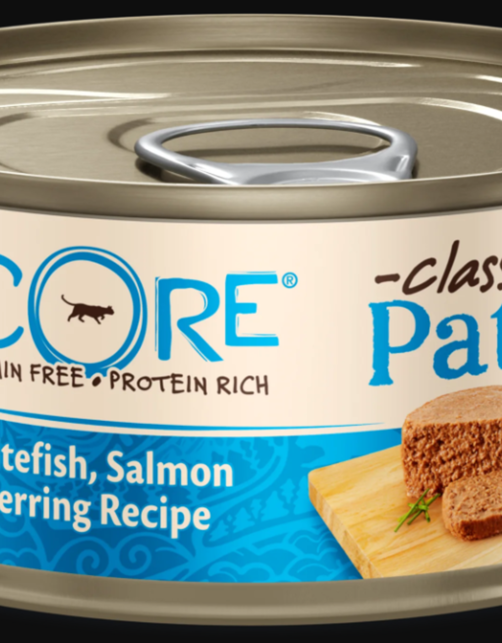 Wellness WELLNESS CAT CORE CAN SALMON WHITEFISH & HERRING 5.5OZ CASE OF 24