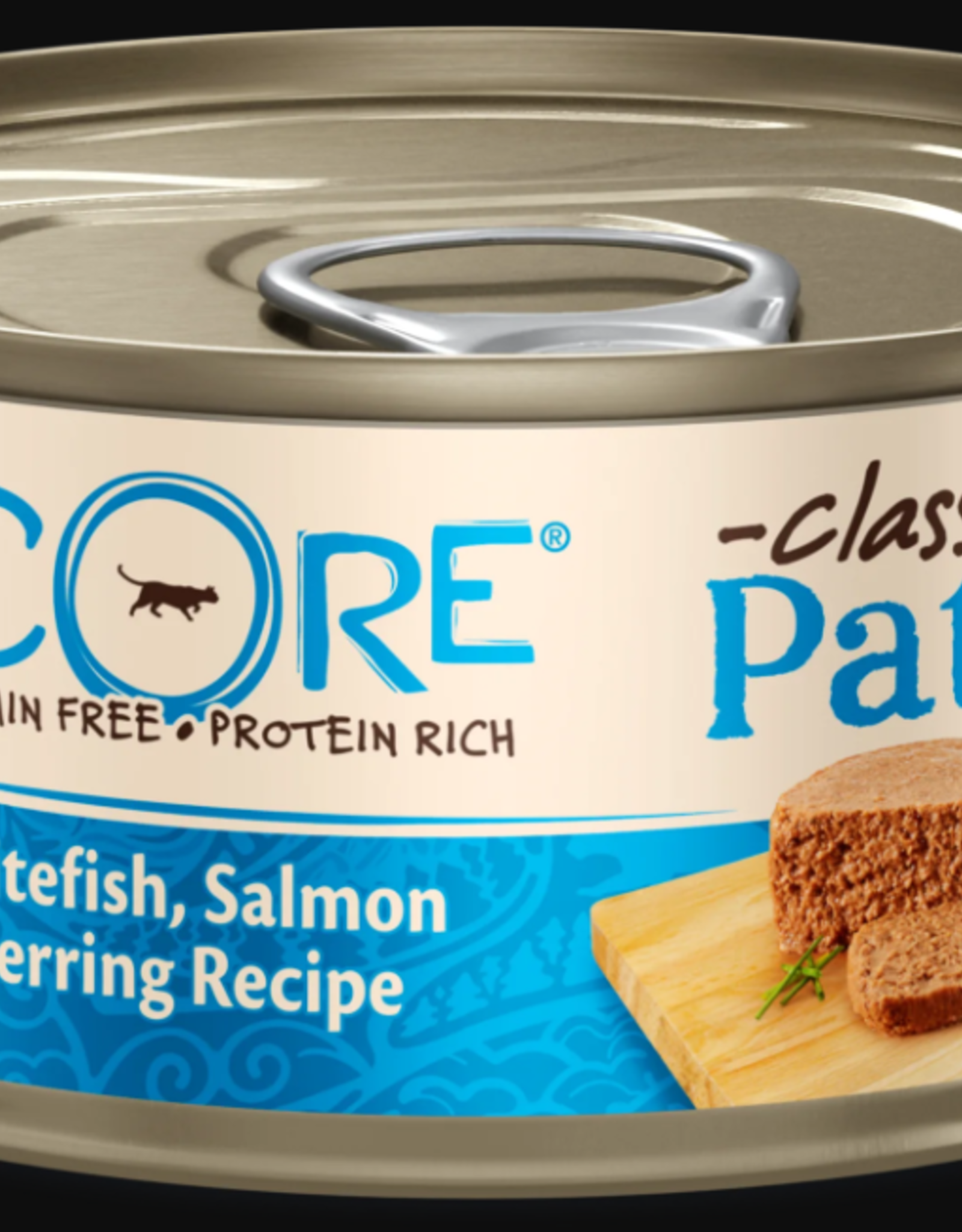 WELLPET LLC WELLNESS CAT CORE WHITEFISH, SALMON & HERRING 3OZ CASE OF 12