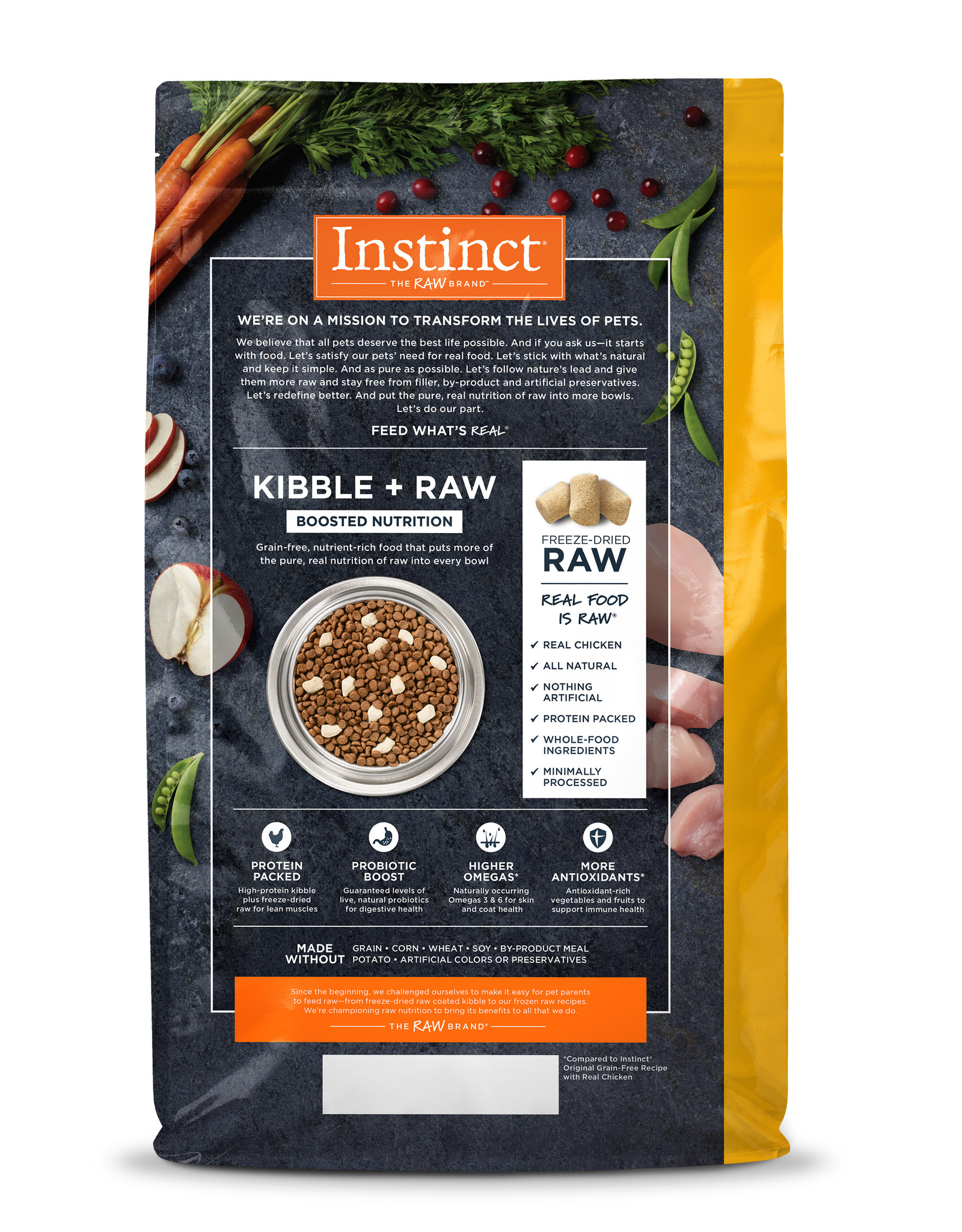 Instinct NATURES VARIETY CAT INSTINCT RAW BOOST CHICKEN 5LBS
